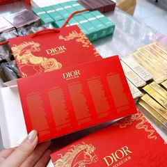 (Chính ngạch) Set 5 Son Dior On Stage Mới - Chất Lì, Bóng Nhẹ, Dưỡng Ẩm - Quà Tặng Sang Trọng cho Các Tín Đồ Làm Đẹp