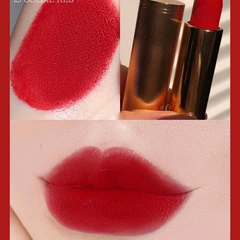 Son Gucci Rouge Lip À Lèvres Voile Mat 25 Goldie Red - Son Môi Đỏ Tươi Cao Cấp, Chất Matte Quyến Rũ Chính Hãng
