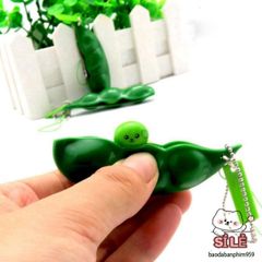 Móc Khóa Đậu Hà Lan Ngộ Nghĩnh - Phụ Kiện Dễ Thương Cho Túi Xách, Đồ Chơi Giải Trí Thú Vị, Quà Tặng Thú Vị Từ ILOVEDIY