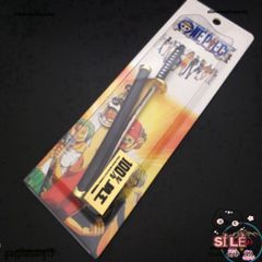 Móc Khóa Kiếm Katana Zoro Law One Piece Chất Liệu Kim Loại Không Gỉ Dài 16cm - Quà Tặng Anime Cho Người Hâm Mộ