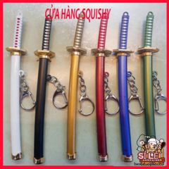 Móc Khóa Kiếm Katana Zoro Law One Piece - Phụ Kiện Thời Trang Anime Sang Trọng và Độc Đáo Cho Dân Sưu Tầm