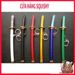 Móc Khóa Kiếm Katana Zoro Law One Piece - Phụ Kiện Thời Trang Anime Sang Trọng và Độc Đáo Cho Dân Sưu Tầm