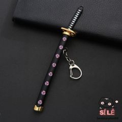 Móc Khóa Mặt Dây Chuyền Cool One Piece Zoro Ba Thanh Kiếm Vũ Khí Mô Hình Ngoại Vi Phụ Kiện Thời Trang