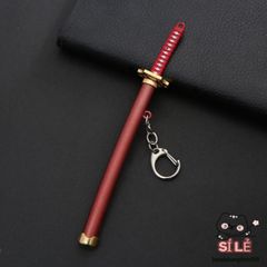 Móc Khóa Mặt Dây Chuyền Cool One Piece Zoro Ba Thanh Kiếm Vũ Khí Mô Hình Ngoại Vi Phụ Kiện Thời Trang