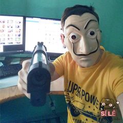 Mặt Nạ Dali Halloween - Phụ Kiện Cosplay La Casa de Papel - Trang Phục Độc Đáo Cho Dịp Lễ Hội & Tiệc Hóa Trang