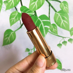 Son Gucci Rouge À Lèvres Voile Mat Màu 506 Louisa Red Đỏ Cherry Chính Hãng - Son Môi Cao Cấp, Sang Trọng Cho Phái Đẹp