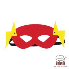 Mặt Nạ Siêu Nhân Nửa Mặt Hóa Trang Halloween - Phụ Kiện Người Nhện, Người Sắt, Hulk Cho Trẻ Em - HD Cosplay