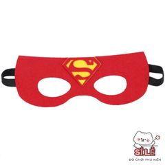 Mặt Nạ Siêu Nhân Nửa Mặt Hóa Trang Halloween - Phụ Kiện Người Nhện, Người Sắt, Hulk Cho Trẻ Em - HD Cosplay