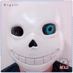 Mặt Nạ Cao Su Trùm Đầu Undertale Sans - Trang Phục Hóa Trang Halloween và Mardi Gras, Phụ Kiện Thời Trang Nam Nữ