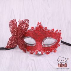 Mặt Nạ Dự Tiệc Hóa Trang KUNHEV Nửa Mặt Hình Bướm Sang Trọng - Phụ Kiện Dạ Hội Halloween, Tiệc Sinh Nhật, Mardi Gras