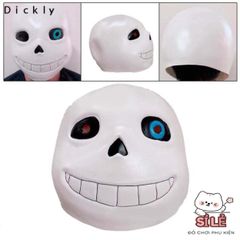 Mặt Nạ Halloween Undertale Sans - Phụ Kiện Hóa Trang Cao Su Thời Trang, Dành Cho Nam Nữ, Tiệc Mardi Gras, Cosplay