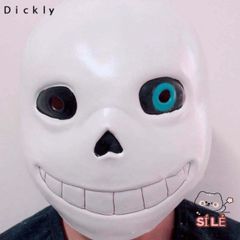 Mặt Nạ Halloween Undertale Sans - Phụ Kiện Hóa Trang Cao Su Thời Trang, Dành Cho Nam Nữ, Tiệc Mardi Gras, Cosplay