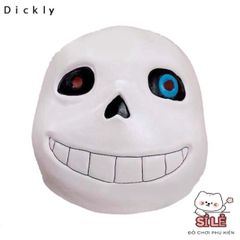 Mặt Nạ Halloween Undertale Sans - Phụ Kiện Hóa Trang Cao Su Thời Trang, Dành Cho Nam Nữ, Tiệc Mardi Gras, Cosplay