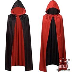 Áo Choàng Quỷ YUNAUN - Trang Phục Halloween Độc Đáo Dài 59 Inch Kèm Mũ - Phụ Kiện Hóa Trang Cho Tiệc Cosplay
