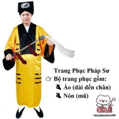 Bộ Trang Phục Hóa Trang Halloween Cương Thi Hắc Bạch và Diêm Vương Pháp Sư Dành Cho Người Lớn - Độc Đáo, Bí Ẩn và Quyến Rũ