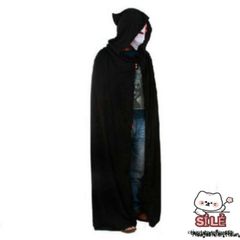 Áo Choàng Đen Phù Thủy Ma Cà Rồng - Áo Cosplay Halloween Độc Đáo, Thời Trang Unisex Cho Bữa Tiệc Ma Quái