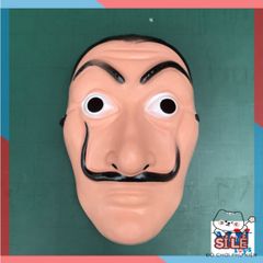 Mặt Nạ Hóa Trang Salvador Dali La Casa De Papel - Phụ Kiện Halloween Độc Đáo Cho Tiệc Tùng và Lễ Hội