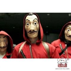 Mặt Nạ Hóa Trang Salvador Dali La Casa De Papel - Phụ Kiện Halloween Độc Đáo Cho Tiệc Tùng và Lễ Hội