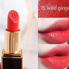 Son Lì Tom Ford Lip Color 15 Wild Ginger - Màu Cam Đỏ Chính Hãng, Đẳng Cấp, Dưỡng Ẩm, Lên Màu Tốt, Thích Hợp Mọi Tông Da