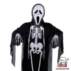 Áo Choàng Phù Thủy Đen Cotton Mềm Dành Cho Trẻ Em & Người Lớn - Trang Phục Halloween 2025 Thú Vị và Bí Ẩn