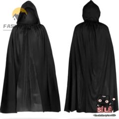 Áo Choàng Ma Quái Halloween FASHYUNER 59 inch - Đồ Phụ Kiện Thời Trang Kèm Hoodie, Hoàn Hảo Cho Tiệc Hóa Trang và Cosplay