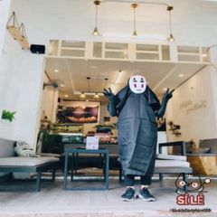 Bộ Trang Phục Vô Diện (Kaonashi) - Hóa Trang Halloween/Cosplay Anime Ghibli Cho Trẻ Em & Người Lớn - Kỷ Niệm Huyền Bí