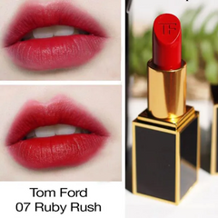 Son Tom Ford Lip Color Matte – 07 Ruby Rush Chính Hãng - Son Môi Đỏ Sang Trọng, Dưỡng Ẩm, Lâu Trôi Cho Phong Cách Quyến Rũ
