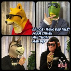Mặt Nạ Silicone Ếch Xanh Hài Hước - Biến Hóa Thành Nhân Vật Hoạt Hình cho Halloween và Tiệc Hóa Trang