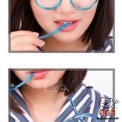 Ống Hút Mắt Kính Gọng Trái Tim Độc Đáo M1429 - Phụ Kiện Tiệc Tùng Vui Nhộn, Thêm Phần Sáng Tạo Cho Mọi Buổi Tiệc