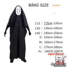 Bộ trang phục hóa trang Vô Diện Kaonashi Cosplay - Lấy cảm hứng từ 