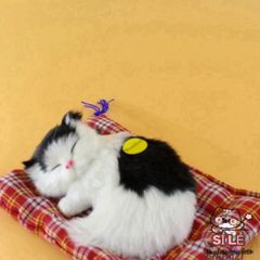 Mô Hình Thú Bông Chó Mèo Lớn Có Than Hoạt Tính - Dễ Thương, Âm Thanh Mô Phỏng, Thảm Khử Mùi Cho Xe Hơi và Gia Đình