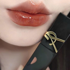 Son Kem YSL The Inks Vinyl Cream 442 Cappucino Kiss - Màu Cam Đất Quyến Rũ Chính Hãng, Chất Son Mềm Mại, Dưỡng Ẩm Tốt