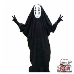 Bộ Trang Phục Ma Vô Diện Đen Tuyền Cho Người Lớn & Trẻ Em - Thích Hợp Halloween và Tiệc Hóa Trang Cosplay