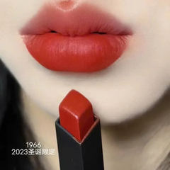 Son Lì Yves Saint Laurent YSL Rouge Pur Couture The Slim 1966 Rouge Libre Màu Đỏ Gạch - Son Lì Sang Trọng, Bền Màu, Phong Cách Thời Trang