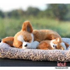 Gấu Bông Chó Mèo Than Hoạt Tính Trang Trí Xe Hơi - Khử Mùi, Lọc Không Khí, Đồ Chơi Dễ Thương Cho Chó Mèo