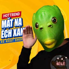 Mặt Nạ Silicon Hài Hước Ếch Xanh - Phụ Kiện Độc Đáo Cho Tiệc Hóa Trang, Halloween, Tạo Nụ Cười, Thoải Mái Cho Trẻ Em và Người Lớn