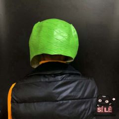 Mặt Nạ Silicon Hài Hước Ếch Xanh - Phụ Kiện Độc Đáo Cho Tiệc Hóa Trang, Halloween, Tạo Nụ Cười, Thoải Mái Cho Trẻ Em và Người Lớn