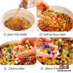 Hạt Nở Tinh Thể 1KG - Trang Trí Slime, Lọ Hoa, Trồng Cây Độc Đáo, Chất Lượng Cao, Đồ Chơi Sáng Tạo Cho Trẻ Em