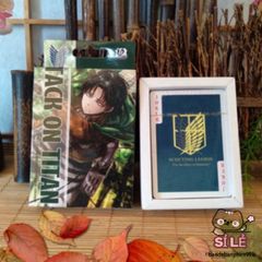 Bộ Bài Tú Lơ Khơ Attack on Titan - 54 Lá Hình Ảnh Anime Chất Lượng Cao - Quà Tặng Cho Fan Manga và Anime