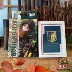 Bộ Bài Tú Lơ Khơ Attack on Titan - 54 Lá Hình Ảnh Anime Chất Lượng Cao - Quà Tặng Cho Fan Manga và Anime