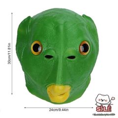 Mũ Đội Đầu Cá Xanh Benbo Pa - Phụ Kiện Hóa Trang Vui Nhộn Cho Lễ Hội Halloween, Giáng Sinh và Các Bữa Tiệc Sáng Tạo