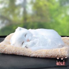 Thú Bông Chó Mèo Khử Mùi Than Hoạt Tính - Đồ Trang Trí Xe Ô Tô & Bàn Làm Việc Dễ Thương, Giải Pháp Nội Thất Thông Minh