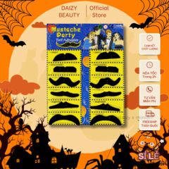 Bộ Râu Giả và Ria Mép Cosplay Halloween - Đạo Cụ Hóa Trang Thú Vị, Phụ Kiện Lễ Hội Đẹp Mắt, Handmade Cao Cấp