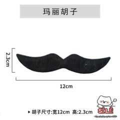 Bộ Râu Giả và Ria Mép Cosplay Halloween - Đạo Cụ Hóa Trang Thú Vị, Phụ Kiện Lễ Hội Đẹp Mắt, Handmade Cao Cấp