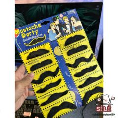 Bộ Râu Giả và Ria Mép Cosplay Halloween - Đạo Cụ Hóa Trang Thú Vị, Phụ Kiện Lễ Hội Đẹp Mắt, Handmade Cao Cấp