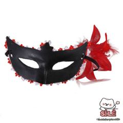 Mặt Nạ Mắt Ren Hoa Lông Vũ Gợi Cảm Dành Cho Nữ - Phụ Kiện Hóa Trang Tiệc Tùng Hoạt Hình Fairytale Cao Cấp