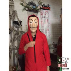 Mặt Nạ Giáo Sư Money Heist - Hóa Trang Cosplay Phim Netflix 