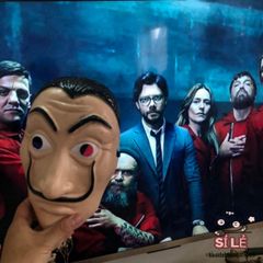 Mặt Nạ Giáo Sư Money Heist - Hóa Trang Cosplay Phim Netflix 