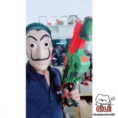 Mặt Nạ Giáo Sư Money Heist - Hóa Trang Cosplay Phim Netflix 