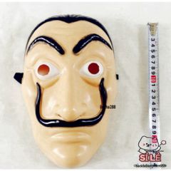 Mặt nạ Salvador Dali La Casa De Papel - Phụ kiện Halloween độc đáo cho tiệc hóa trang, lễ hội và cosplay